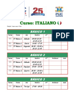 Curso de Italiano