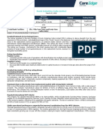 Roots Industries India Limited: Facilities/Instruments Amount (Rs. Crore) Rating Rating Action