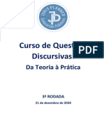 Curso Questões Discursivas