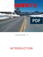 Chapter - 1 Highway Ii