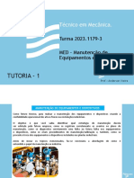 Técnico em Mecânica.: Tutoria - 1