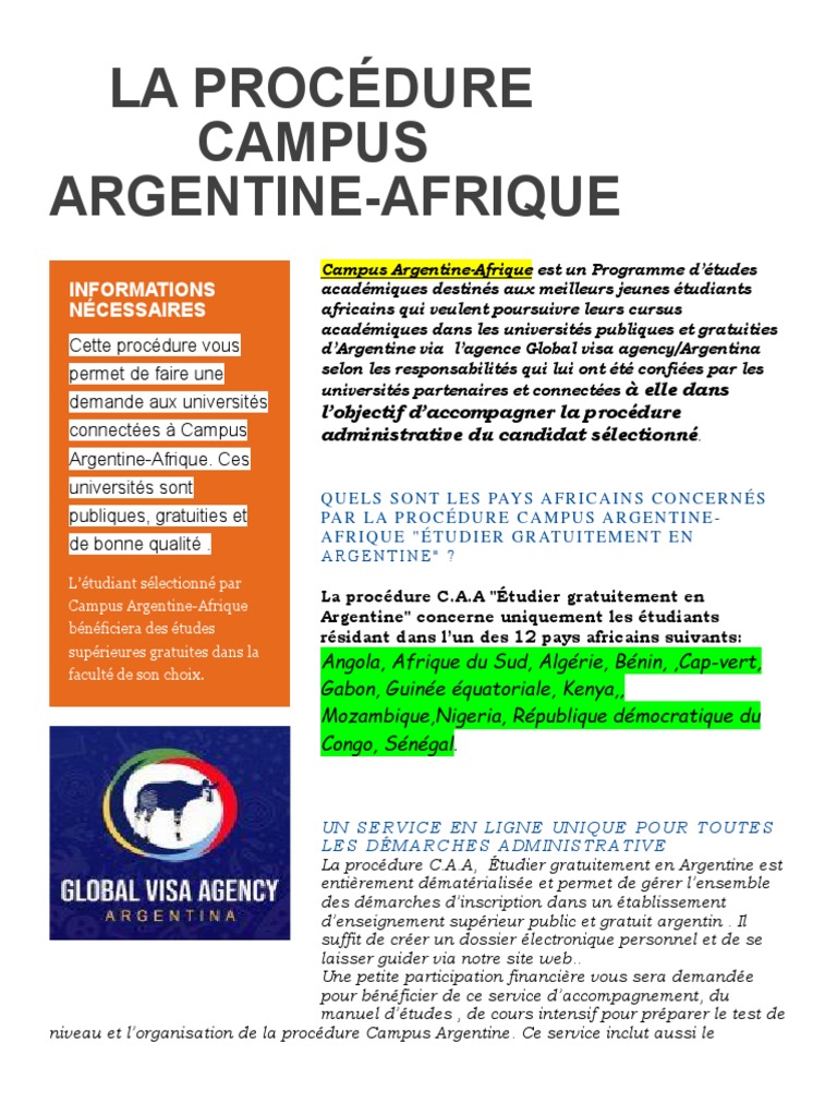 Campus Argentine Afrique Les 6 Étapes Corrigees Et Trad | PDF |  Confidentialité | Sécurité nationale