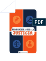 Justicia: Mecanismos de Acceso A La