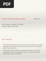 T10 - Financial Reporting Quality