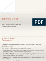 Balance Sheet: Alexei Alvarez Drobush, CFA, FRM Fabricio Chala, CFA, FRM