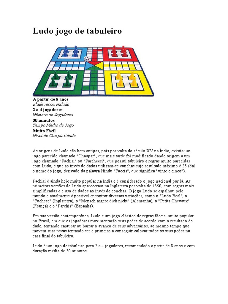 PDF) O jogo ludo para ensinar estatística no Ensino Médio