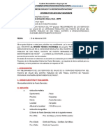 Informe N°081-2018-Uf - Opinion Tecnica Favorable de Salud de San Pablo