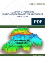 Maestría en Petróleos Con Mención en Recobro Por Inyección de Agua Y Gas