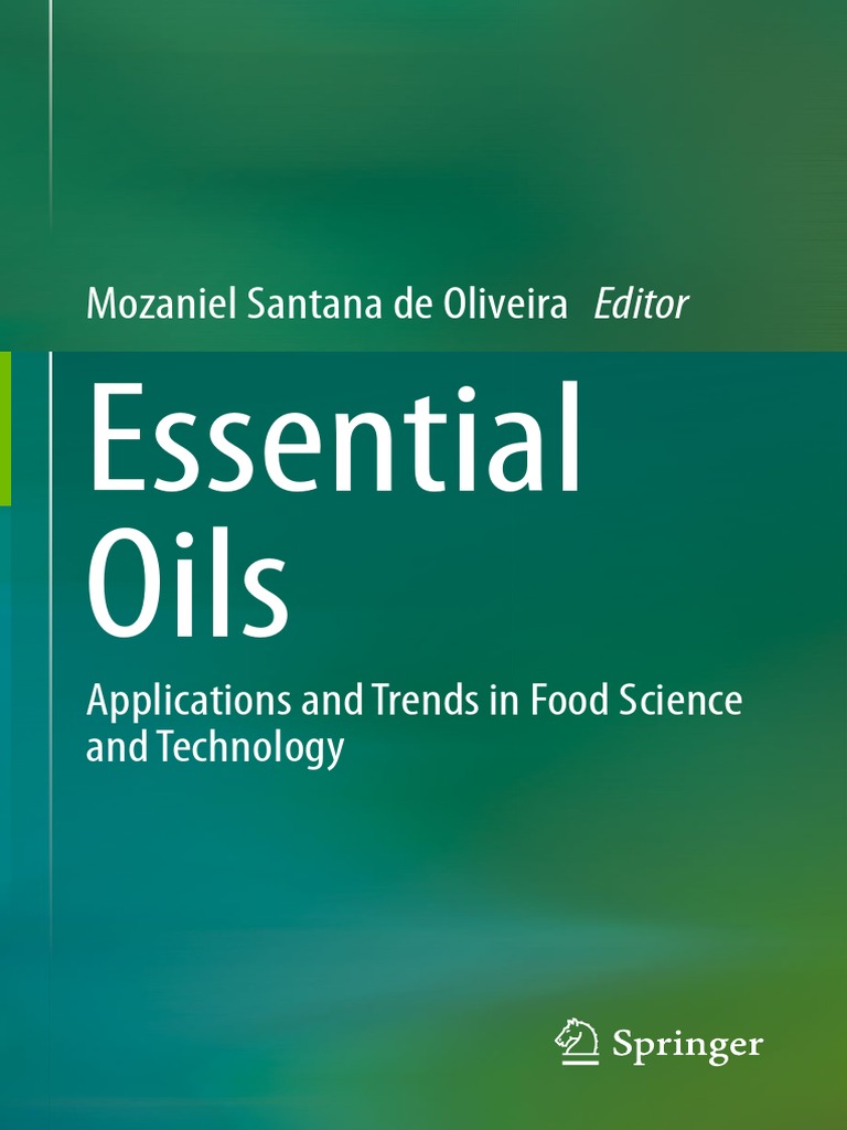 Essential Oils: Mozaniel Santana de Oliveira Editor