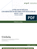 Maestría en Petróleos Con Mención en Recobro Por Inyección de Agua Y Gas