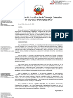 Resolución de Presidencia Del Consejo Directivo #007-2022-SUNAFIL/PCD