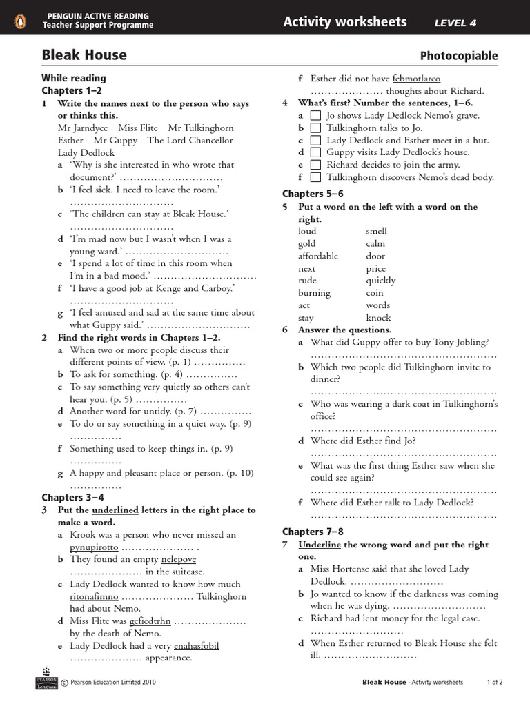 AW BleakHouse PDF Bleak House