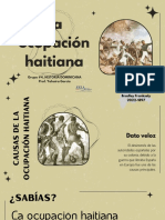 Presentación Sobre La Ocupación Haitiana