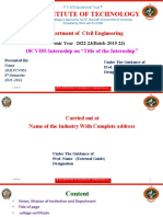 R.R. Institute of Technology: Department of Civil Engineering