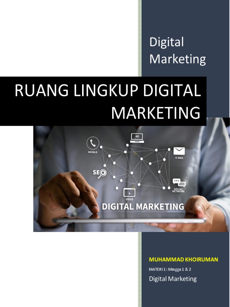 Lingkup Kerja Digital Marketing: Panduan Komprehensif untuk Profesi Masa Depan
