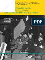 Chile en Los Archivos SOVIÉTICOS 1922-1991: Tomo 3: Komintern Y Chile 1935-1941