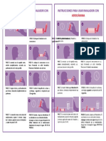 Instrucciones para Usar Inhalador Con Aerocámara