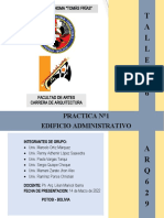 T A L L E R 6: Practica N°1 Edificio Administrativo