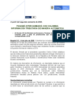 48 - PANAMÁ INTERCAMBIARÁ CON COLOMBIA INFORMACIÓN TRIBUTARIA DE MANERA AUTOMÁTICA - Cleaned
