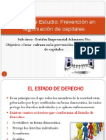 Unidad de Estudio: Prevención en Legitimación de Capitales