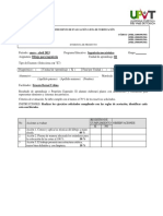 Instrumento de Evaluación: Lista de Verificación CÓDIGO 205BL11000/09 (F06) 205BL12000/09 (F06) 205BL13000/09 (F06) 205BL15000/09 (F06)