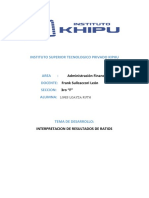 Trabajo de Ratios Kiphu