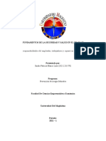 Fundamentos de La Seguridad Y Salud en El Trabajo