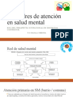 Encuadres de Atenciã N en Salud Mental