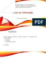 Slide 9 - Comunicação Científica, Ciência Aberta e Movimento de Acesso Aberto