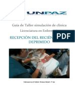 Recepción Del Recién Nacido Deprimido: Guía de Taller Simulación de Clínica