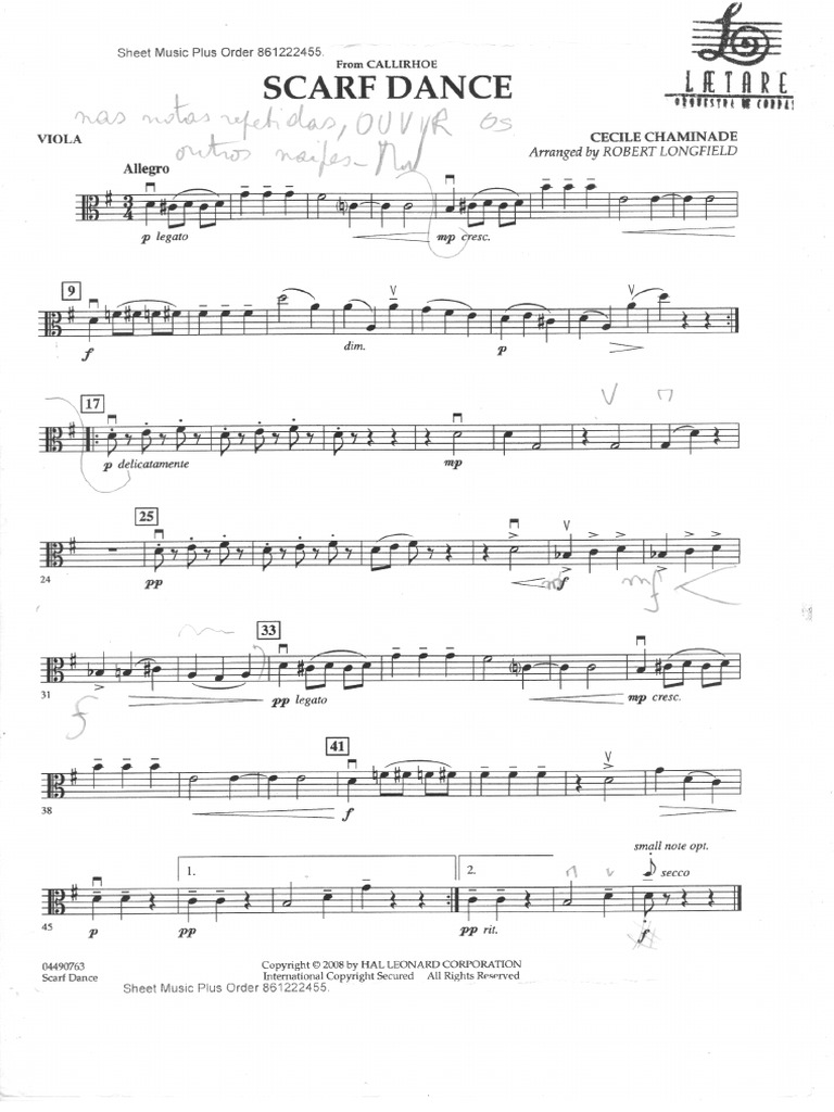 Scarf Dance Viola PDF