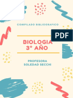 Compilado Bibliografico: Biologia 3° AÑO