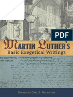 Martin Luther's Basic Exegetical Writings