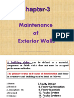 Maintenance of Exterior Walls