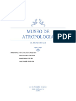 Informe Del Museo de Antropologia
