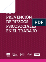 Prevención de Riesgos Psicosociales en El Trabajo