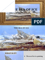 The Sea of Ice Painting by Caspar David Friedrich