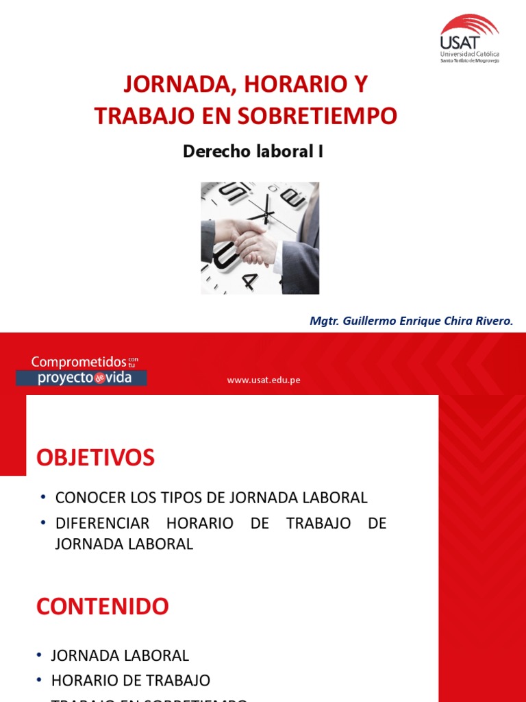 Jornadas Laborales y Horarios en Perú | PDF | Tiempo de trabajo | Business