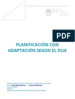 Planificación con adaptación
