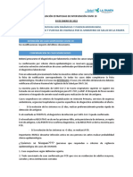 Actualización de Estrategias de Intervención Covid19 - Enero 2022