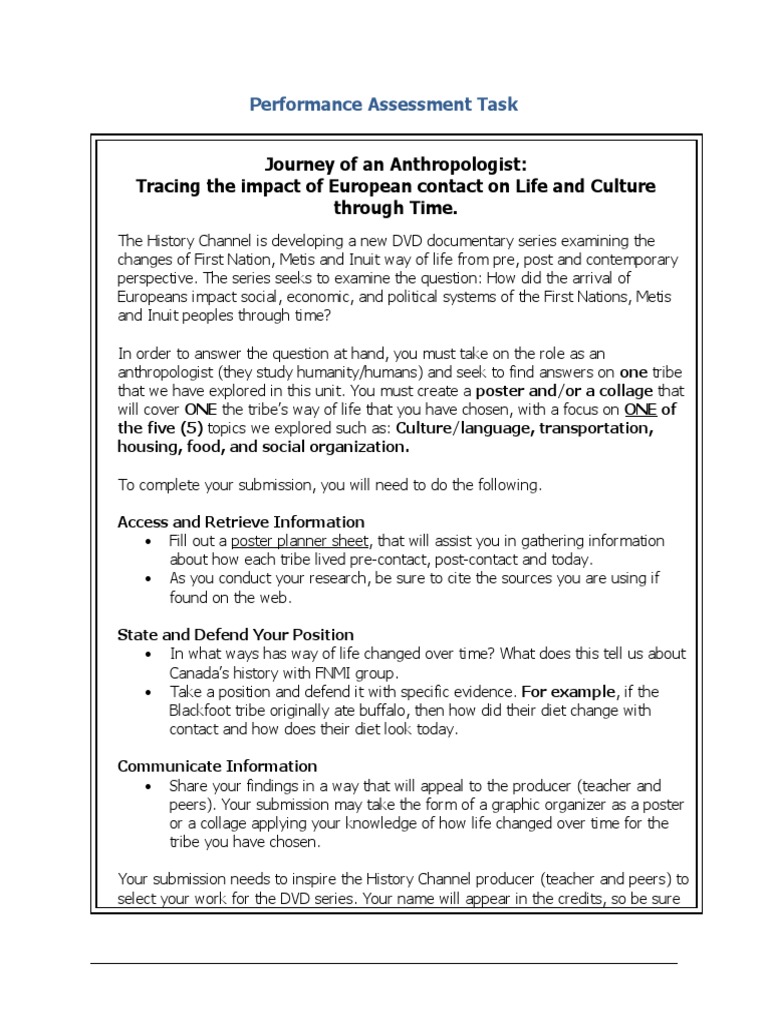 Performance Task - Social Studies - GR | PDF | Spelling | Information