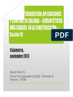 Parte I: Introducción, Aplicaciones Y Control de Calidad - Geosintéticos Más Usados en La Construcción - Sesión 18