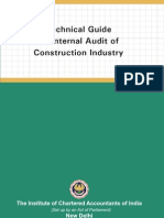Construction Industry Intrnal Audit