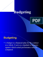Budgeting and Cost Reporting 4