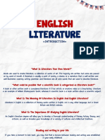 introduction to English Literature