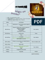 Día: 17 de Septiembre de 2022 - Responsable: Hna. Gabriela Ascarza - Tutora 2do Grado - Anfitriona y Apoyo Técnico: Hna. Gabriela