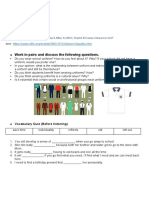 Customs and Traditions Uniforms Atls - : O Work in Pairs and Discuss The Following Questions