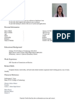 Ronamae Resume