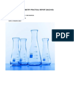Bioanalytycal Chemistry Practical Report
