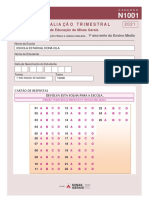 Segunda Avaliação Trimestral Língua Portguesa, Educação Física PDF